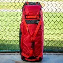 Easton Dugout Wheeled Equipment Bag Red -Easton a32 056 07