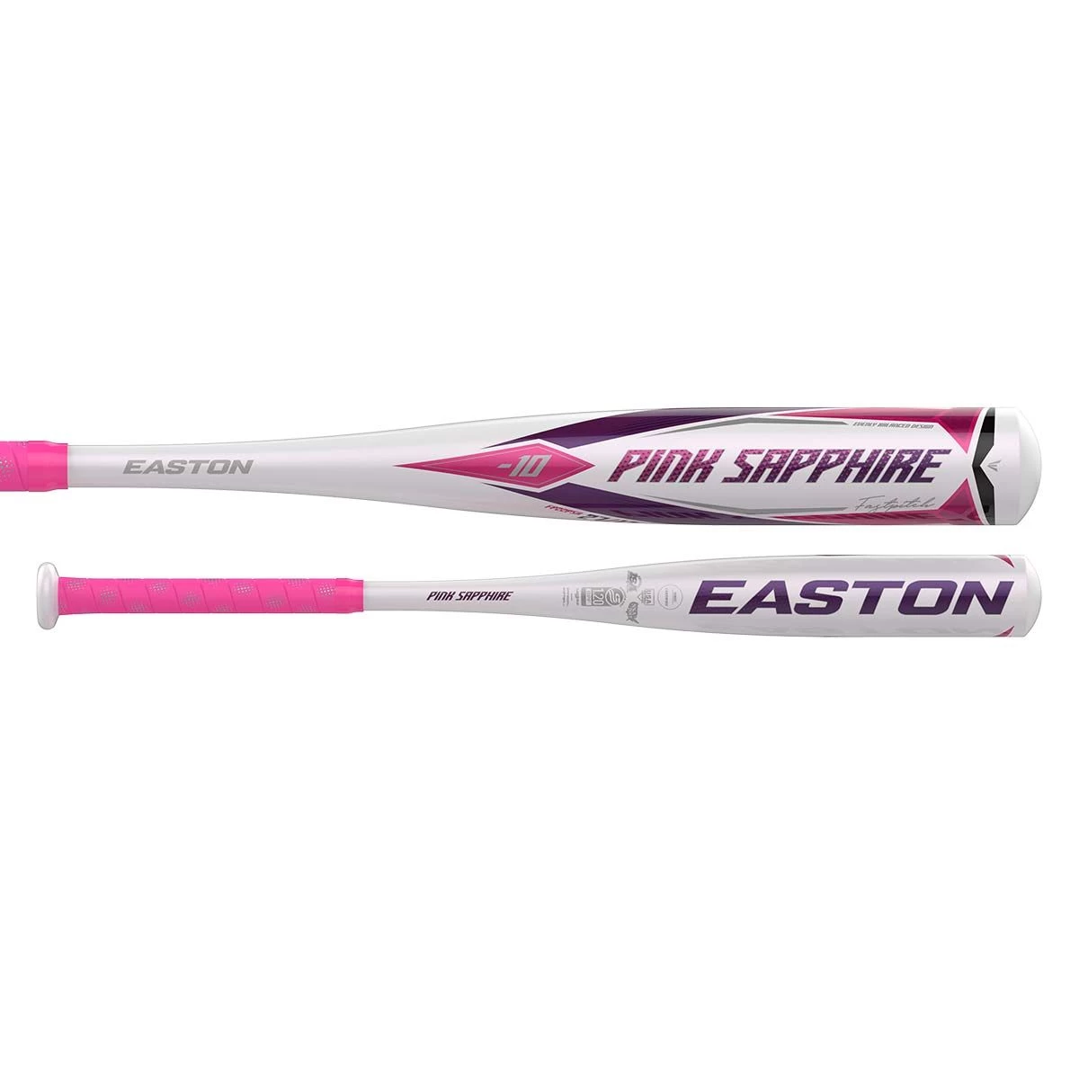 2022 Easton Pink Sapphire -10 Fastpitch Softball Bat, FP22PSA 3 2022 Easton Pink Sapphire -10 Fastpitch Softball Bat, FP22PSA